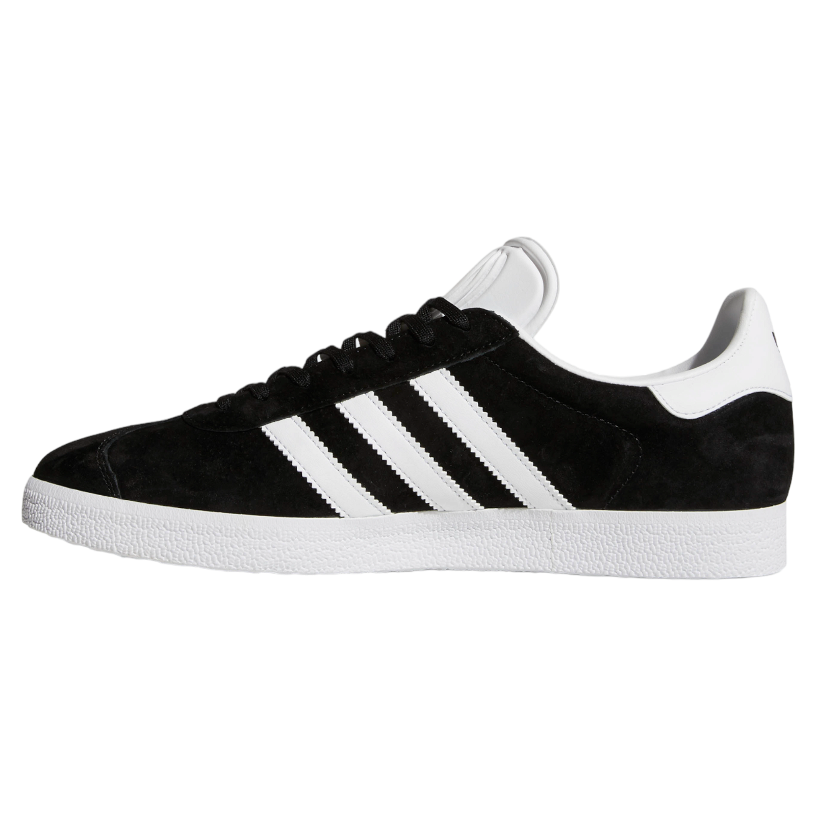 adidas Originals Gazelle Trainers - Black White - ViaductClothing - -