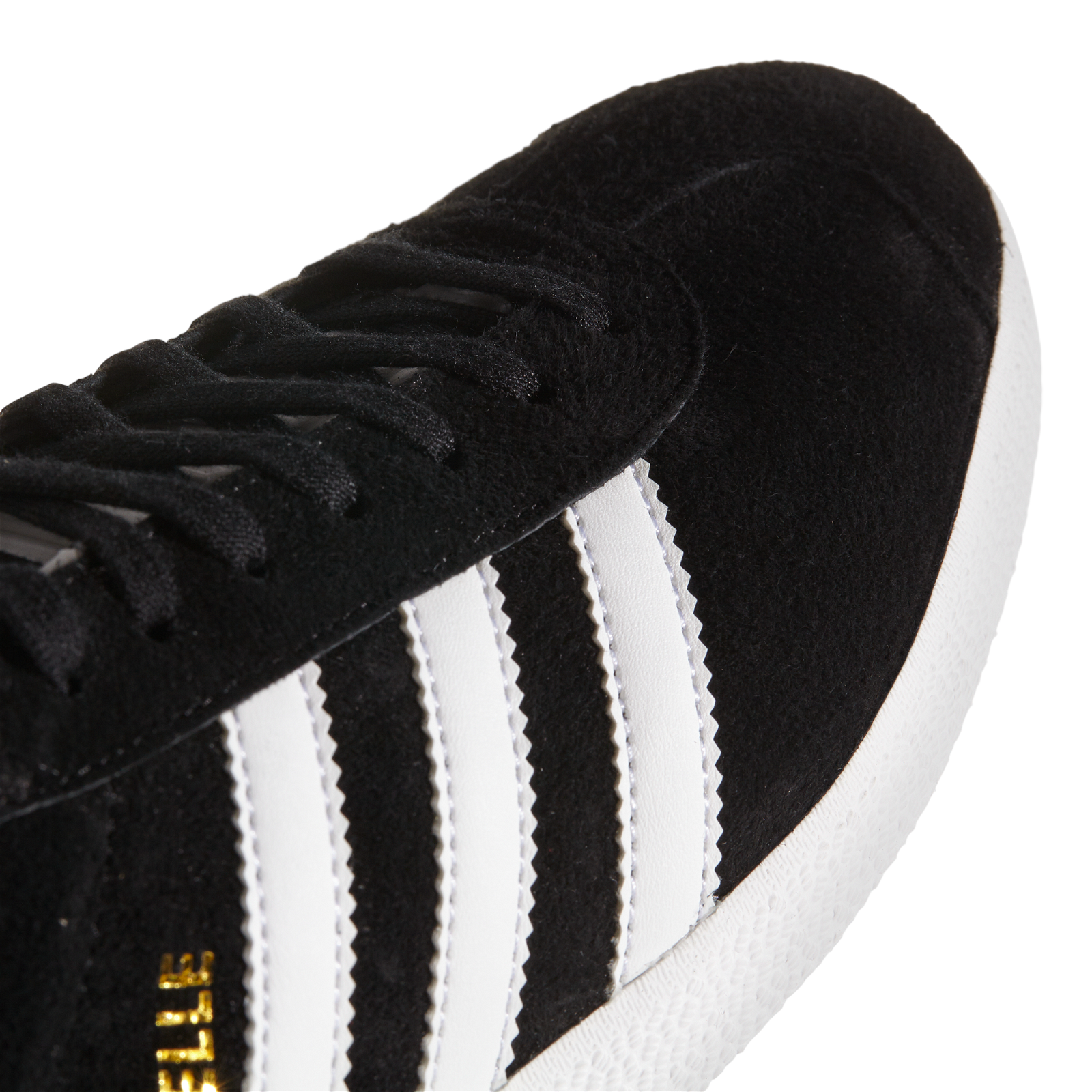 adidas Originals Gazelle Trainers - Black White - ViaductClothing - -