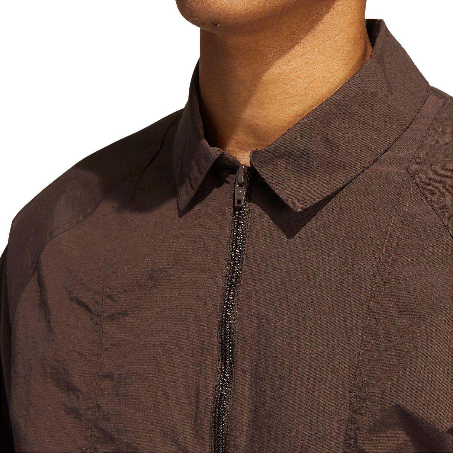 adidas Originals Gender Neutral Outer Station Jacket - Brown - ViaductClothing - -