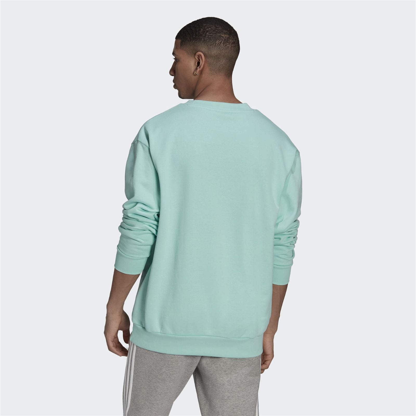 adidas Originals Graphic Crew Sweatshirt - Turquoise - ViaductClothing - -