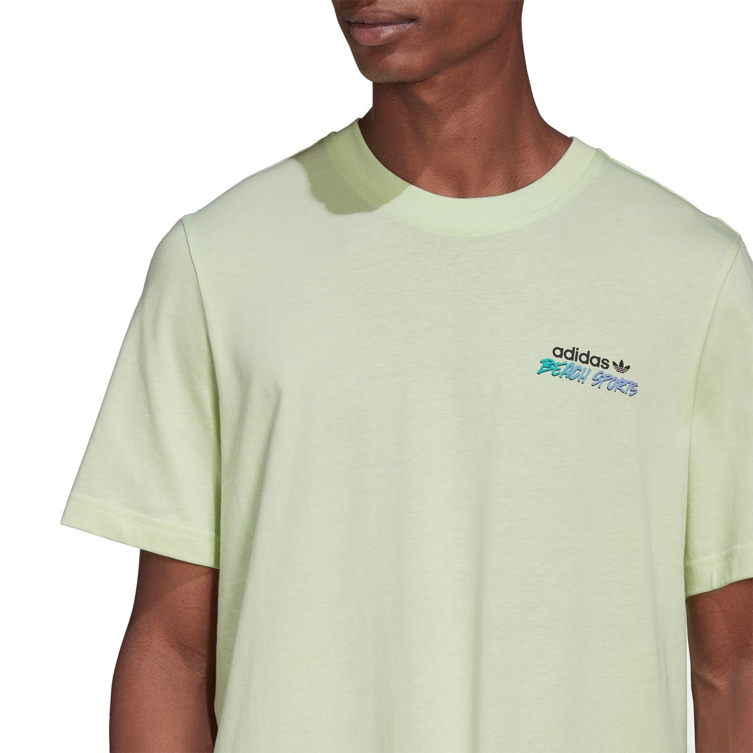 adidas Originals Graphic Stoked Fish Flowers T-Shirt - Almost Lime - ViaductClothing - -