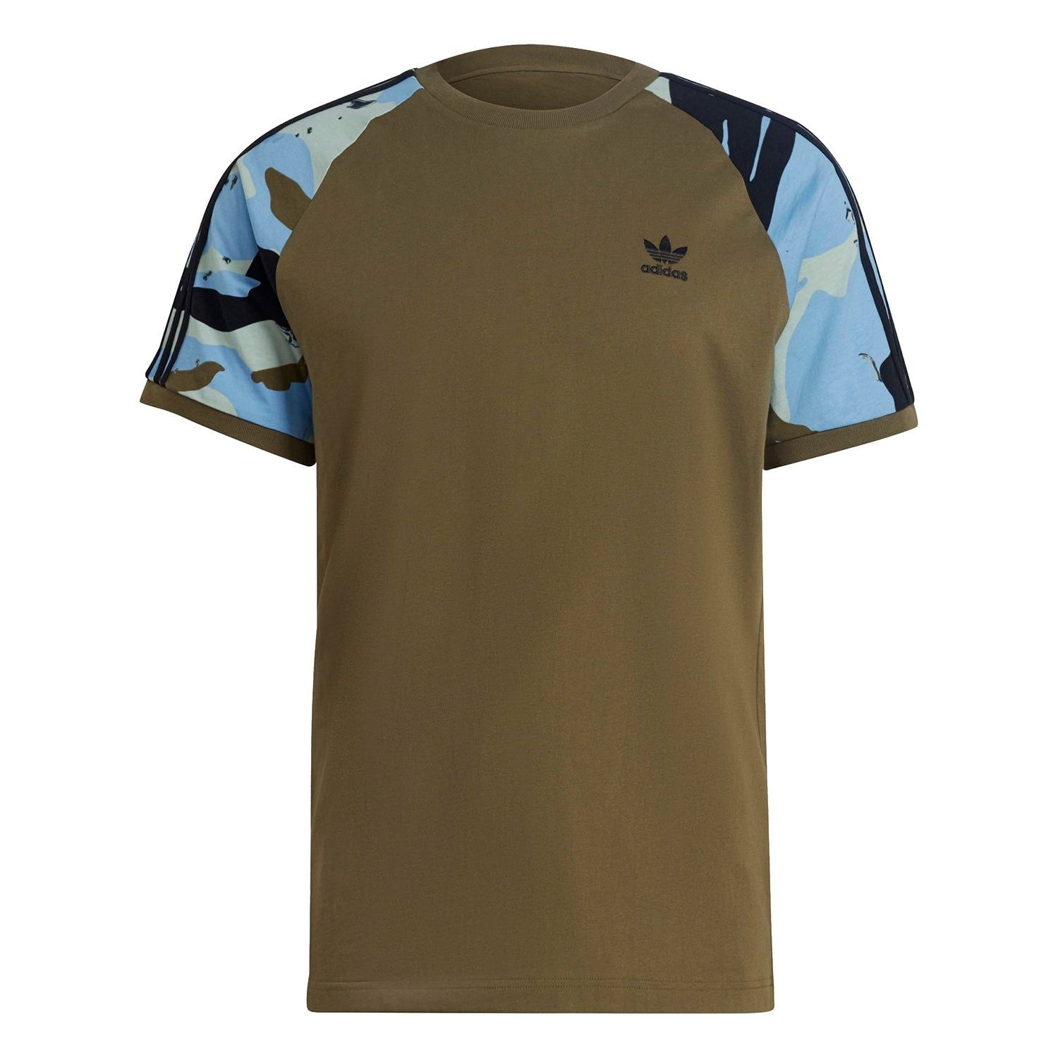 adidas Originals Graphics Camo Cali Tee - Focus Olive - ViaductClothing - -