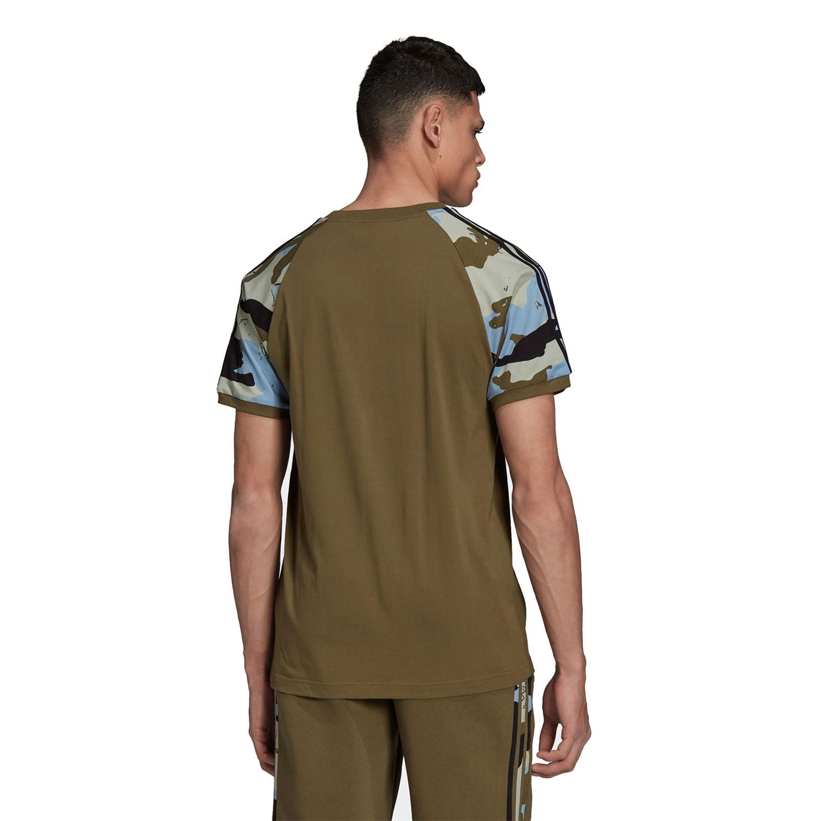 adidas Originals Graphics Camo Cali Tee - Focus Olive - ViaductClothing - -