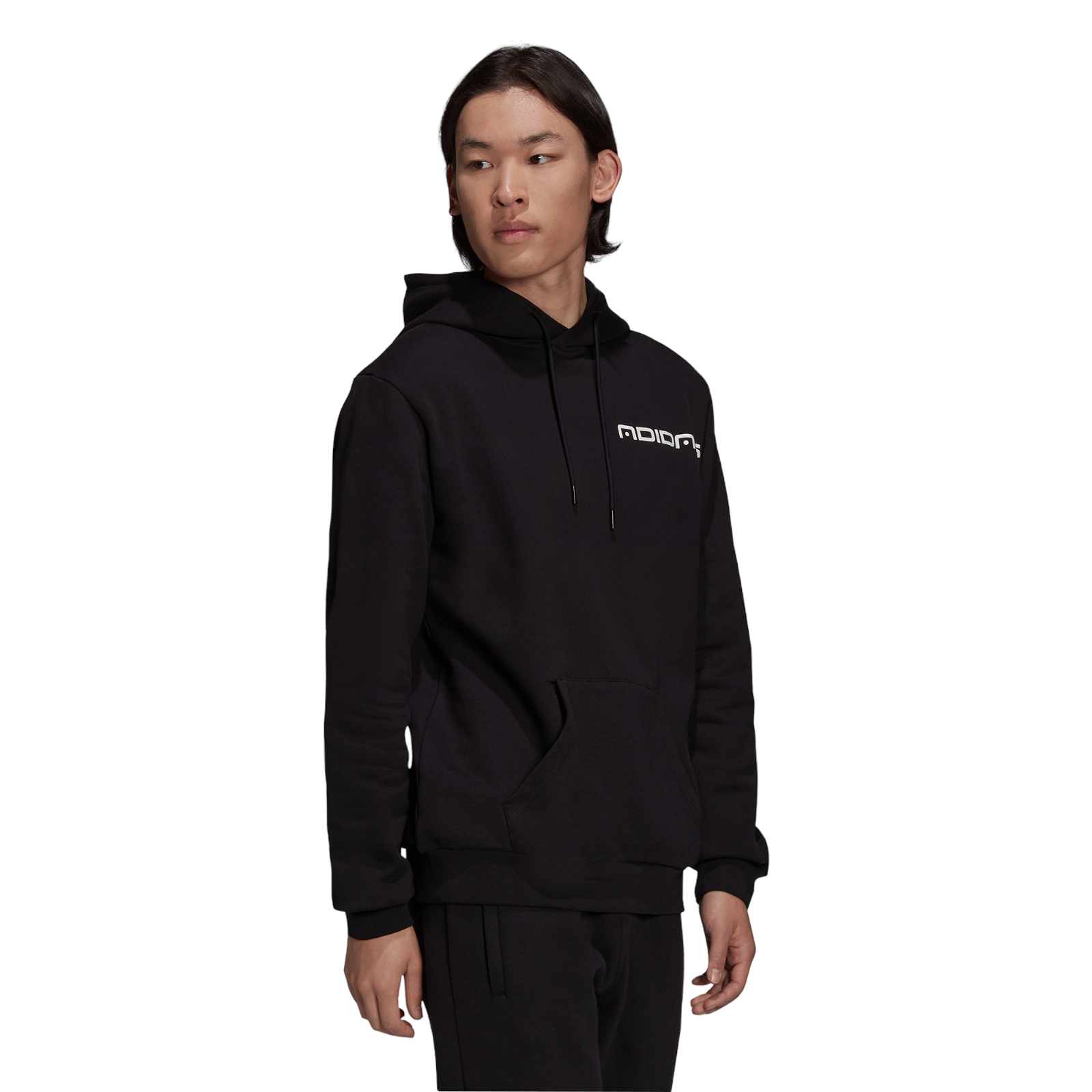 adidas Originals Graphics Symbol Hoodie - Black - ViaductClothing - -
