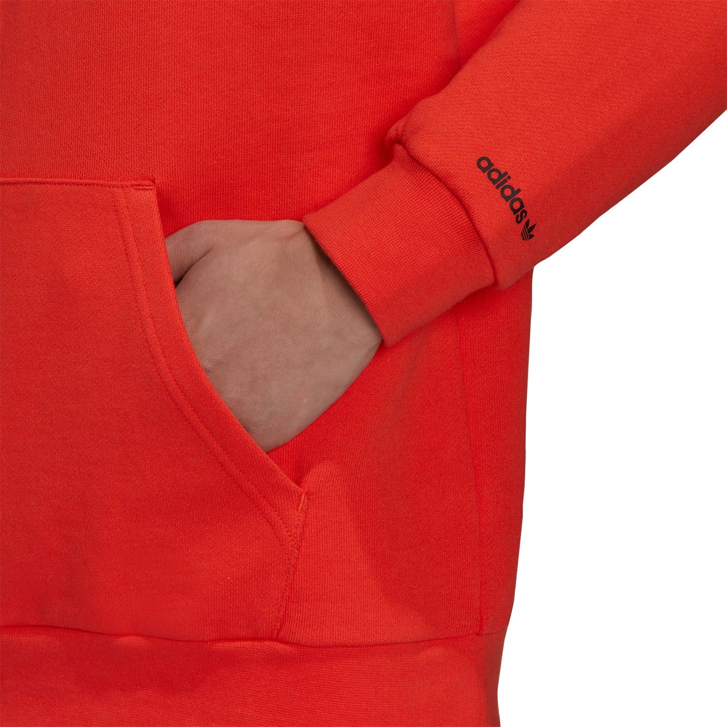 adidas Originals Graphics Symbol Hoodie - Semi Solar Red - ViaductClothing - -