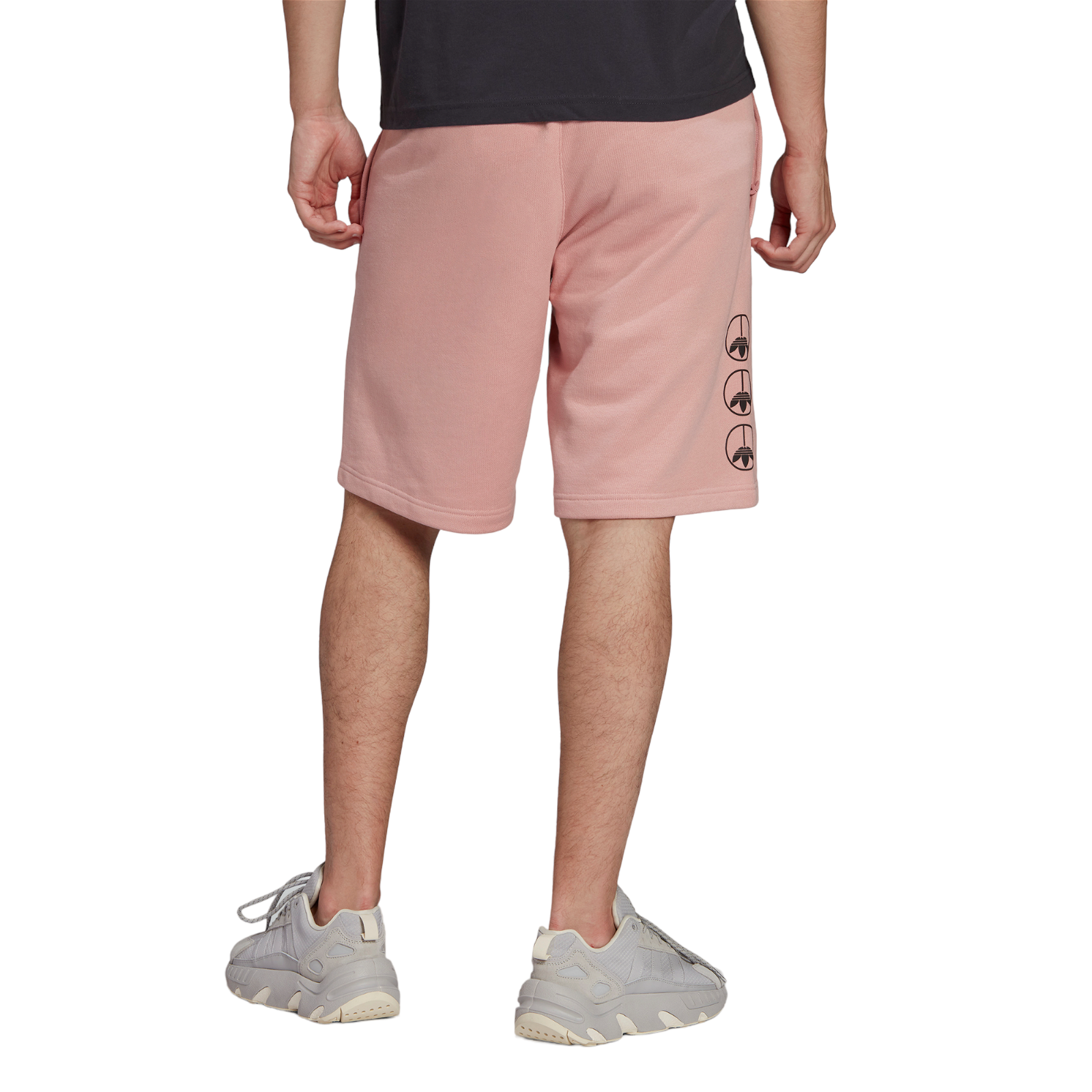 adidas Originals Graphics United Sweat Shorts - Pink - ViaductClothing - -