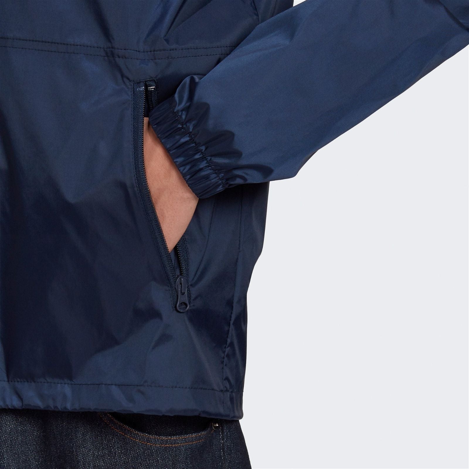 adidas Originals Human Made Windbreaker - Blue - ViaductClothing - -