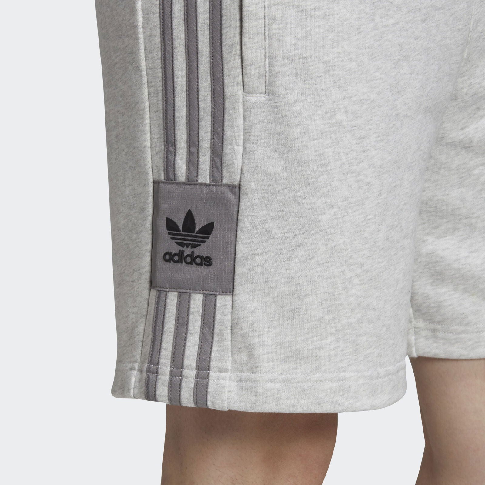 adidas Originals ID96 2.0 Shorts - Grey - ViaductClothing - -