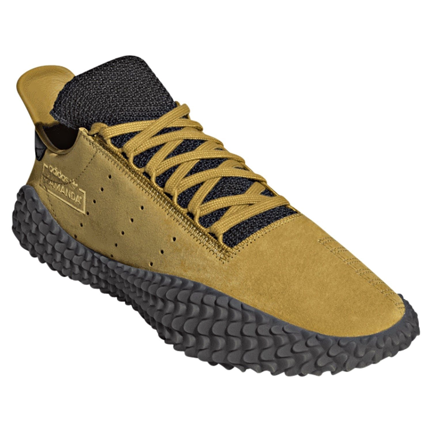 adidas Originals Kamanda Trainers - Yellow - ViaductClothing - -