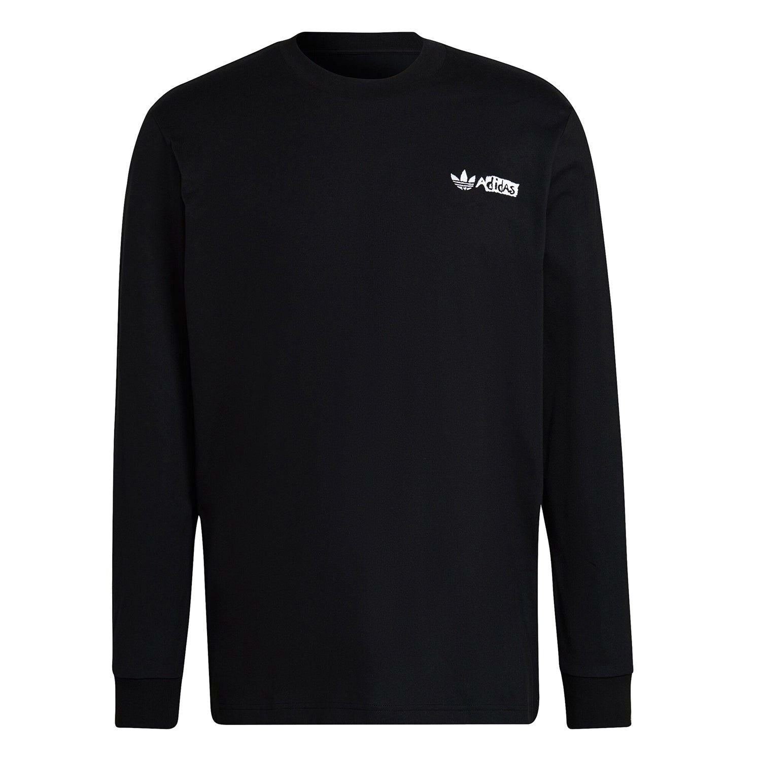 adidas Originals Long Sleeve Summer Skate Graphic Tee - Black - ViaductClothing - -