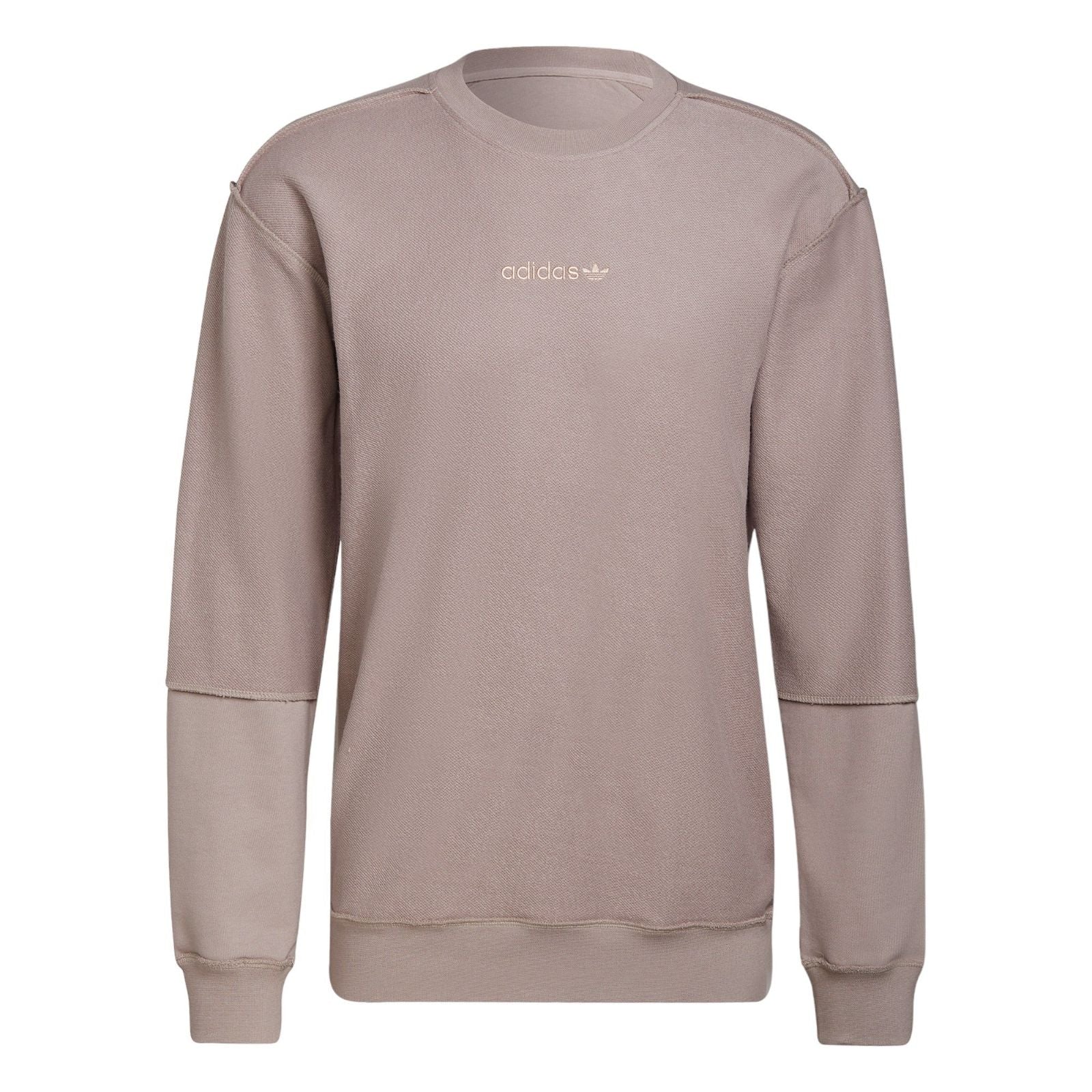 adidas Originals Loopback Crew Sweatshirt - Vapour Grey - ViaductClothing - -