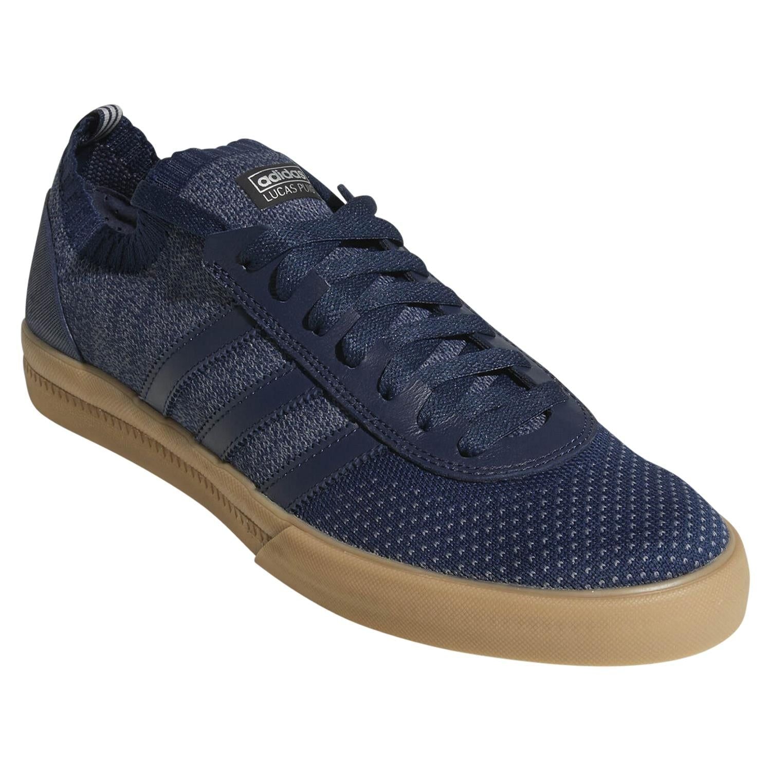 adidas Originals Lucas Premiere Primeknit Trainers - Collegiate Navy - ViaductClothing - -