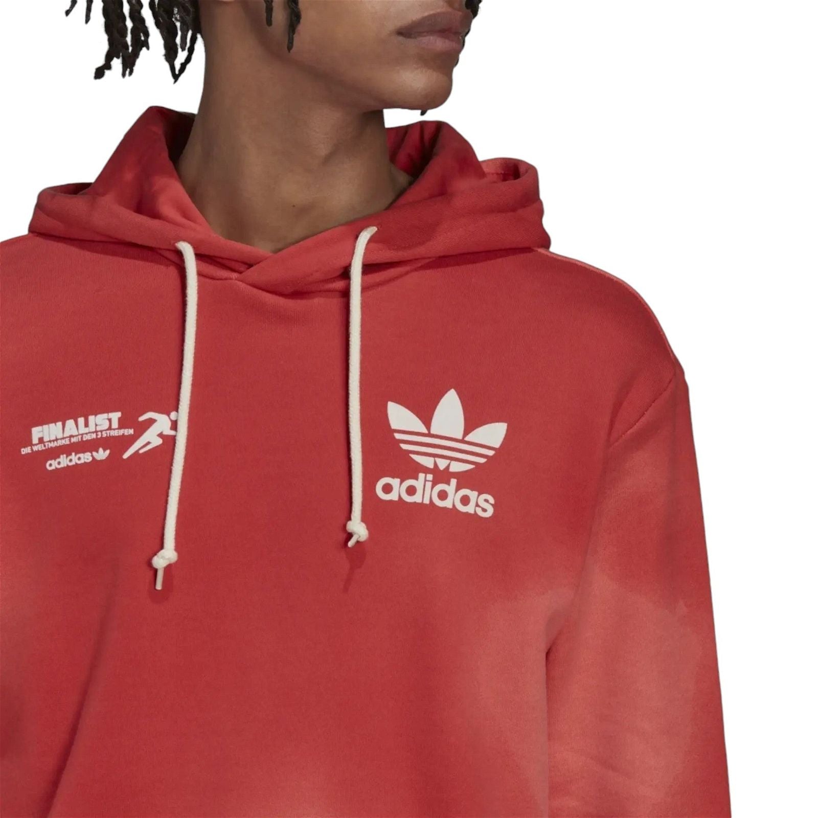 adidas Originals Mellow Ride Club Hoodie - Crew Red - ViaductClothing -  -