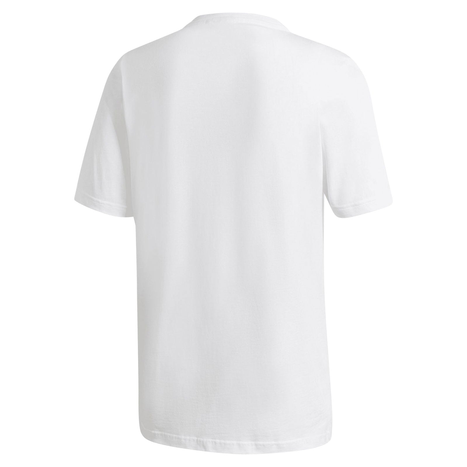 adidas Originals Men's Madrid Trefoil T-Shirt - White - ViaductClothing - -