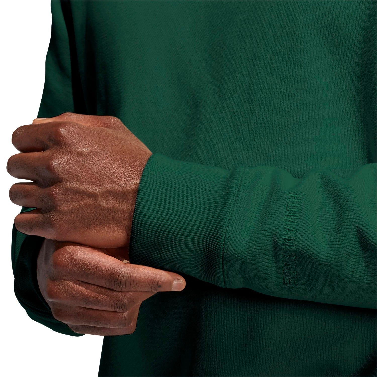 adidas Originals Men's Pharrell Williams Basics Crew Sweatshirt - Green - ViaductClothing - -