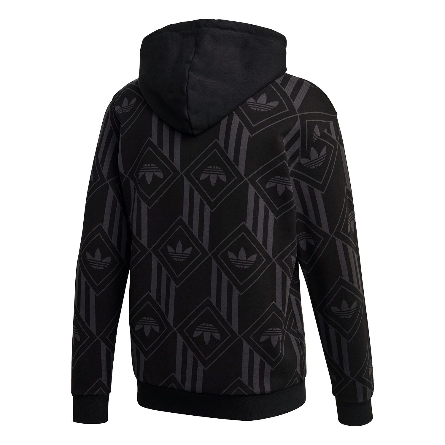 adidas Originals Monogram Hoodie - Black - ViaductClothing - -