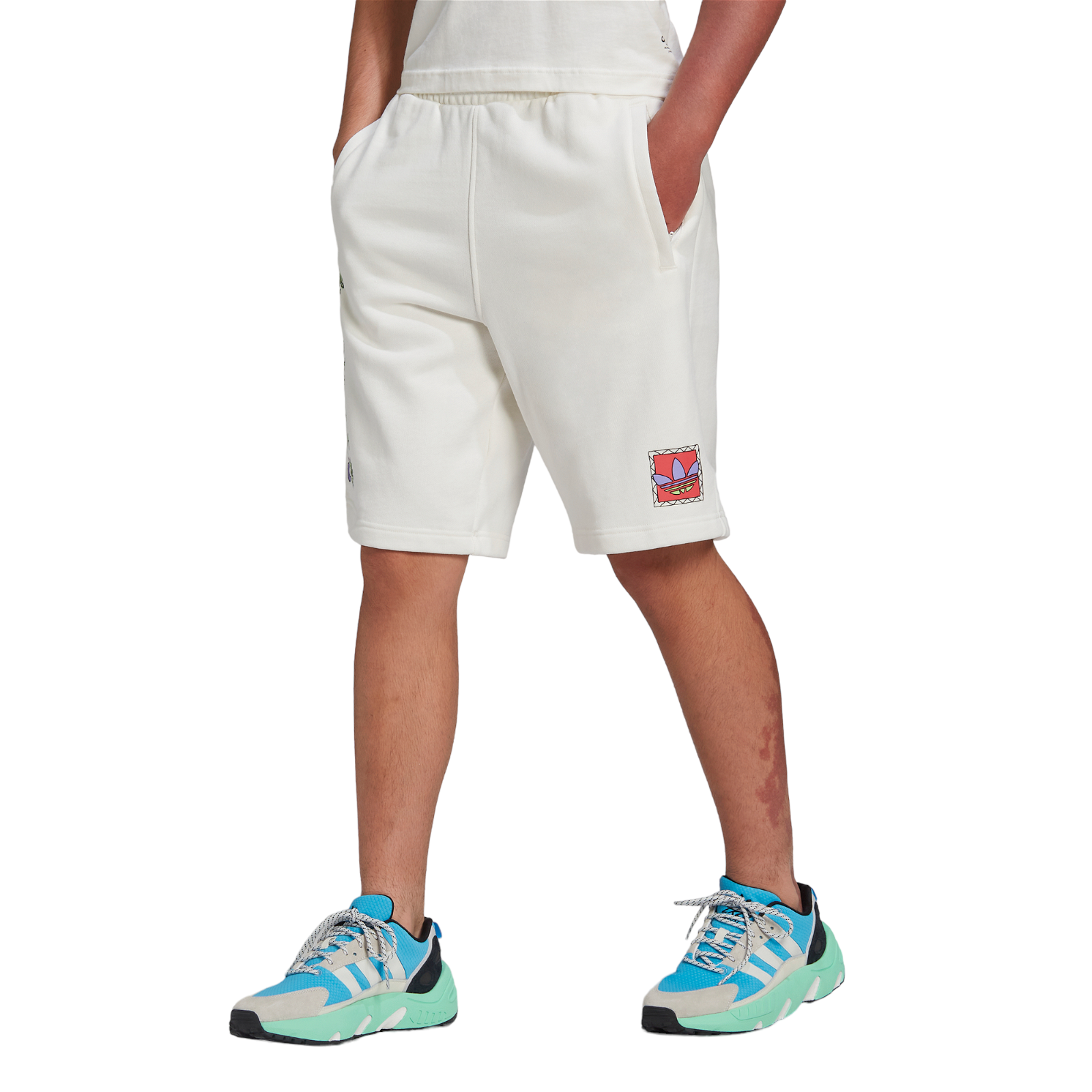adidas Originals New Summer Sweat Shorts - Grey - ViaductClothing - -