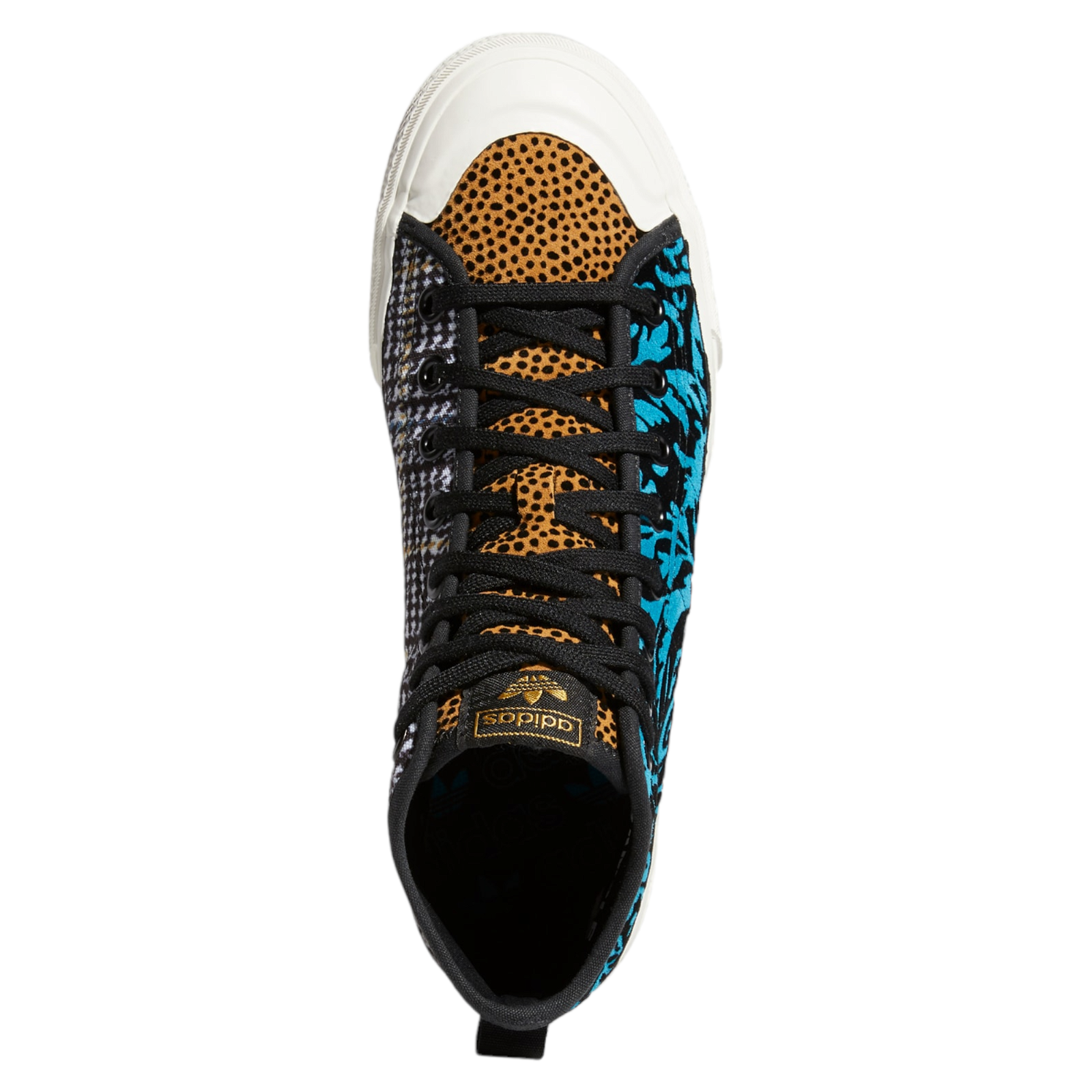 adidas Originals Nizza Hi RF Shoes - Multi - ViaductClothing - -
