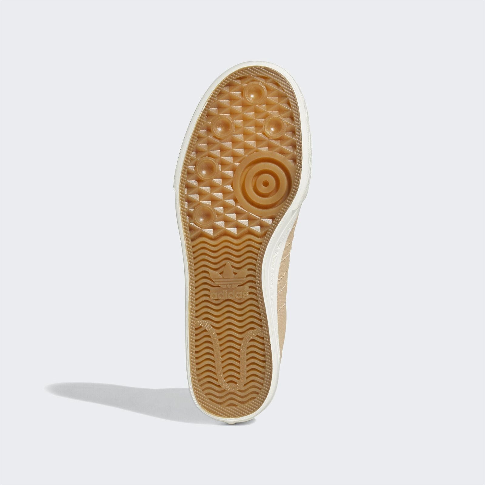adidas Originals Nizza Hi RF Shoes - Pale Nude - ViaductClothing - -