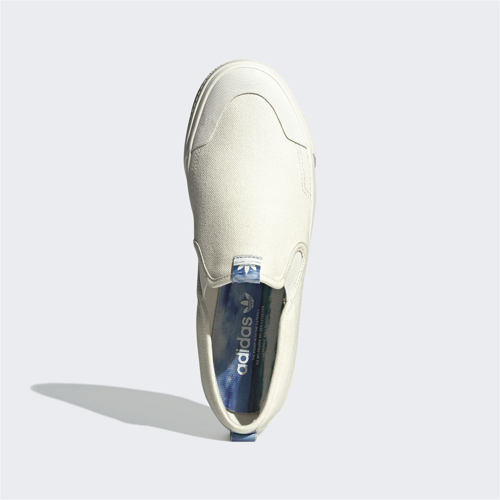 adidas Originals Nizza Slip-On Shoes - Off White - ViaductClothing - -
