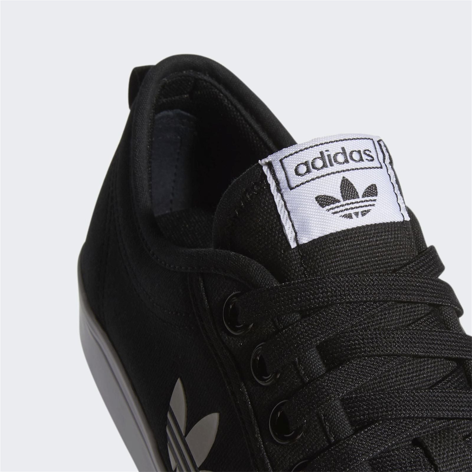 adidas Originals Nizza Trefoil Shoes - Core Black - ViaductClothing - -