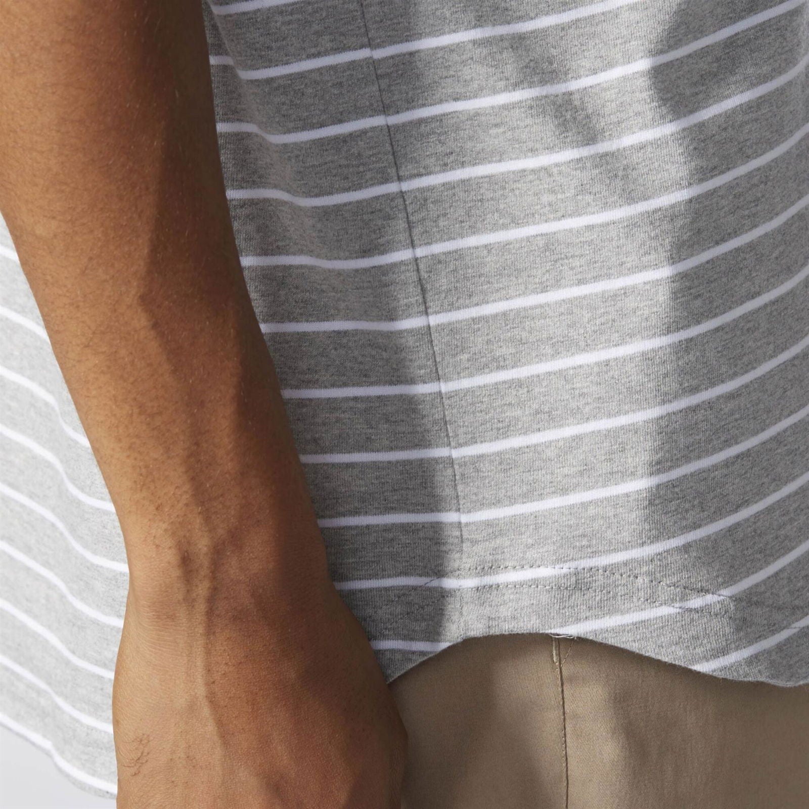 adidas Originals Nova Colorblock T Shirt - Grey - ViaductClothing - -