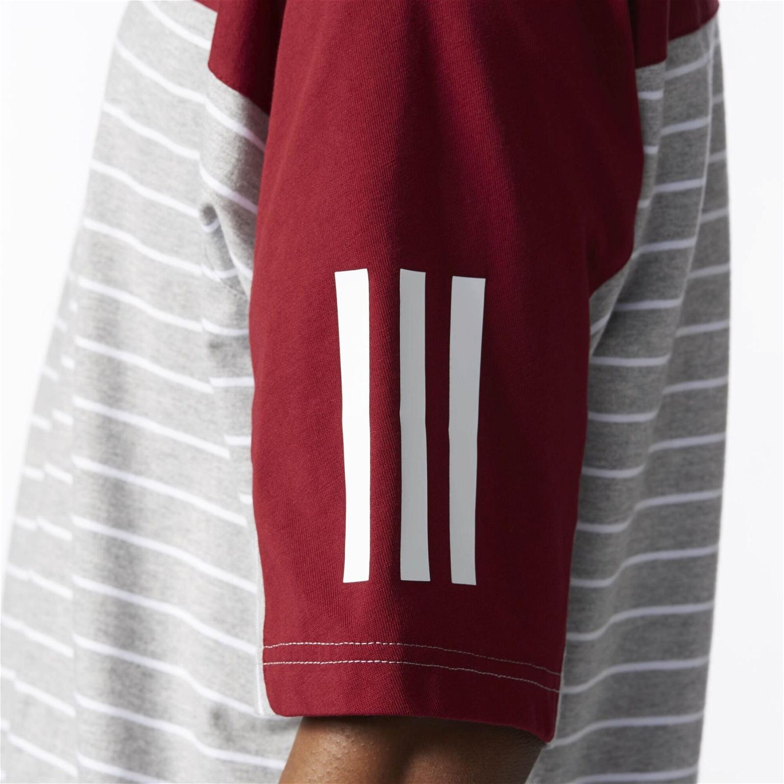 adidas Originals Nova Colorblock T Shirt - Grey - ViaductClothing - -