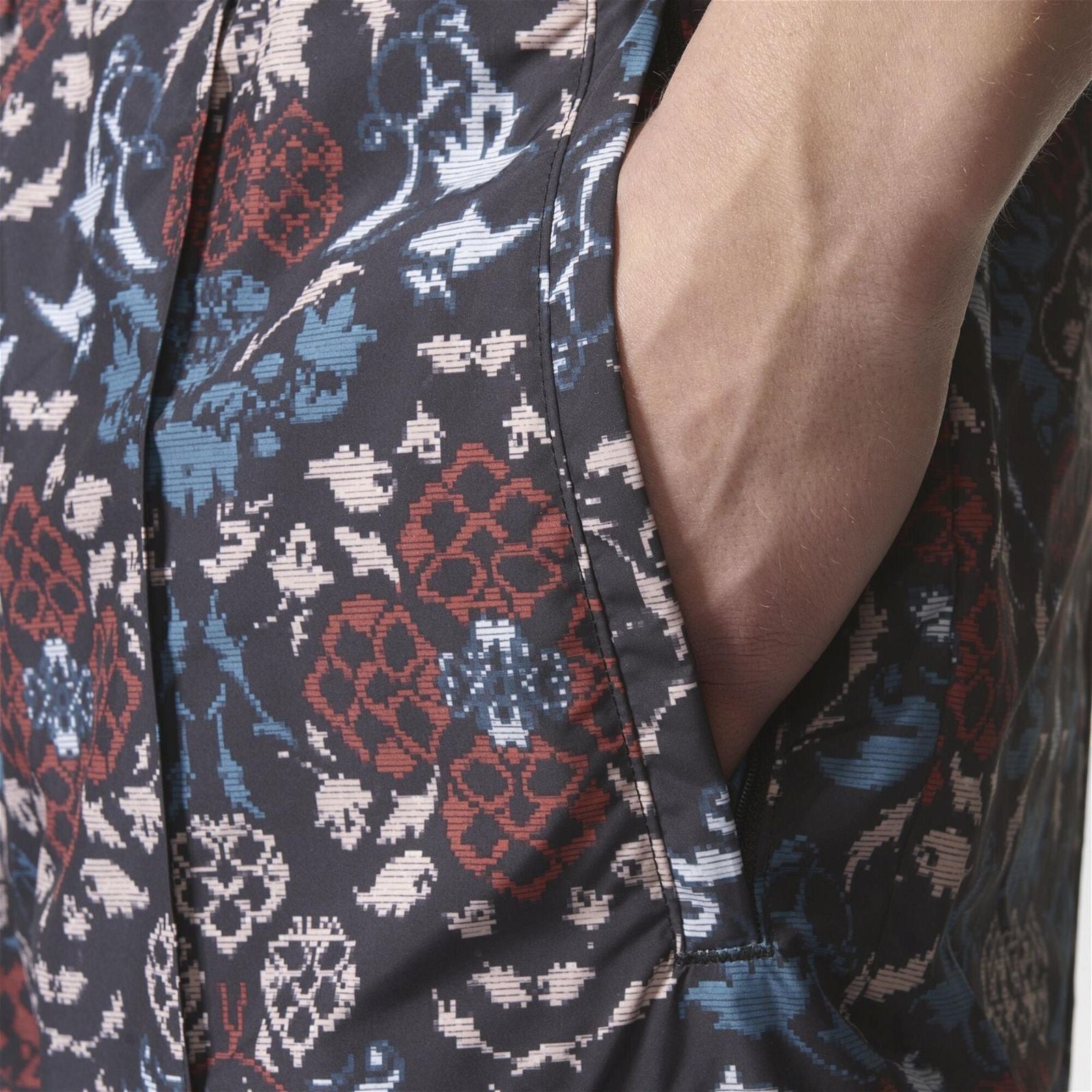 adidas Originals Ornamental Block Allover Print Short - Multi - ViaductClothing - -