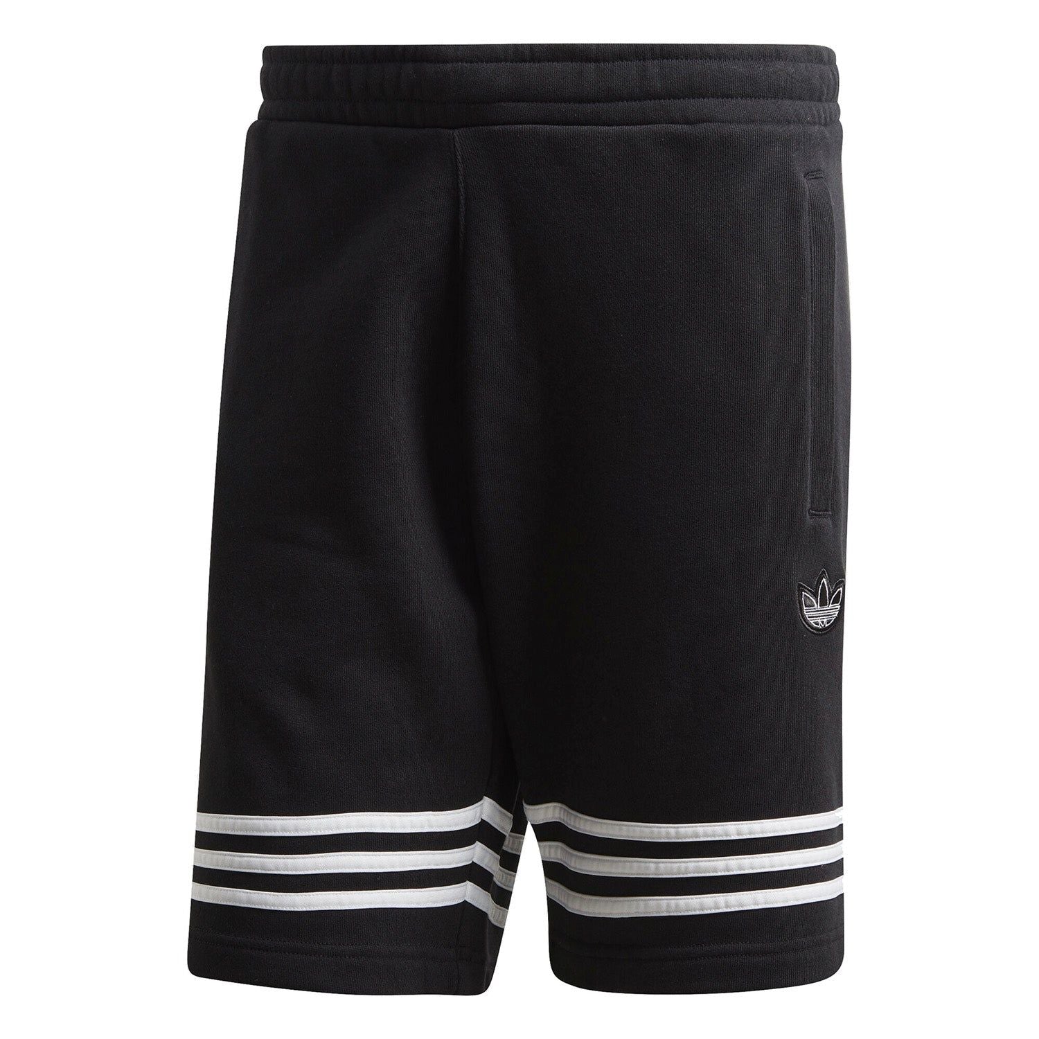 adidas Originals Outline Shorts - Black - ViaductClothing - -