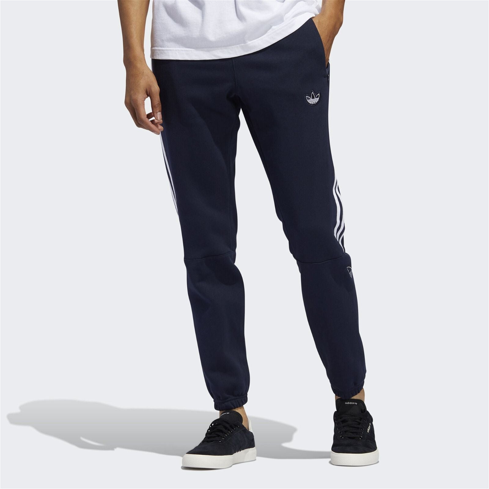 adidas Originals Outline Sweat Pants - Blue - ViaductClothing - -