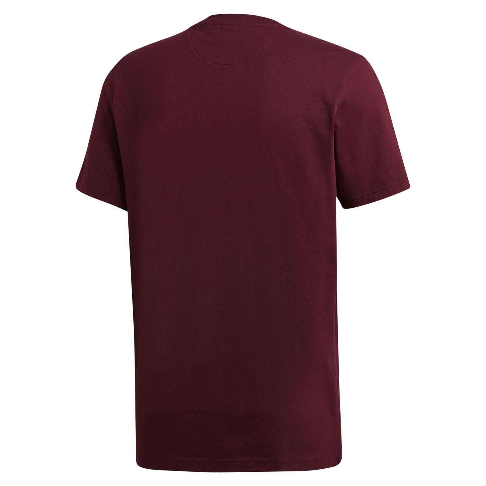 adidas Originals Outline T Shirt - Burgundy - ViaductClothing - -