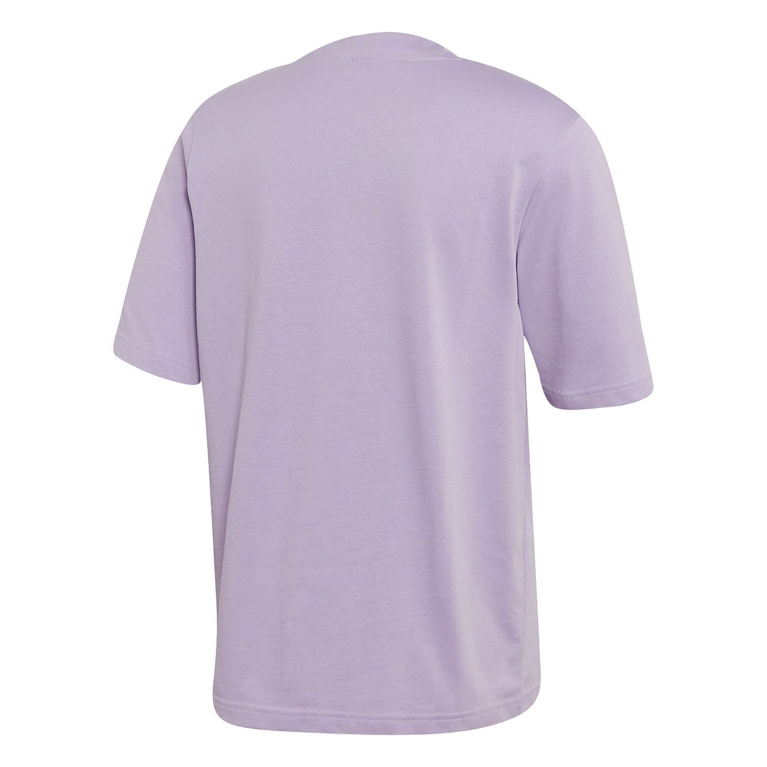 adidas Originals Outline T Shirt - Purple - ViaductClothing - -