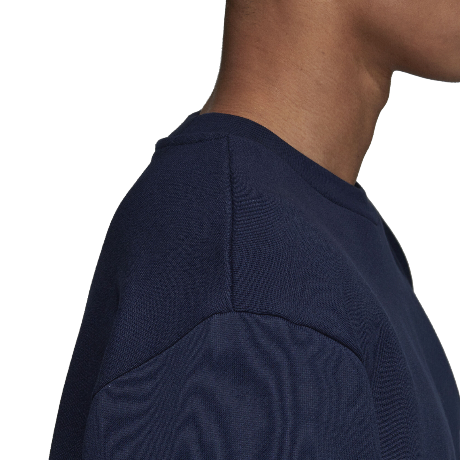 adidas Originals Outline Trefoil Crew Sweatshirt - Navy - ViaductClothing - -