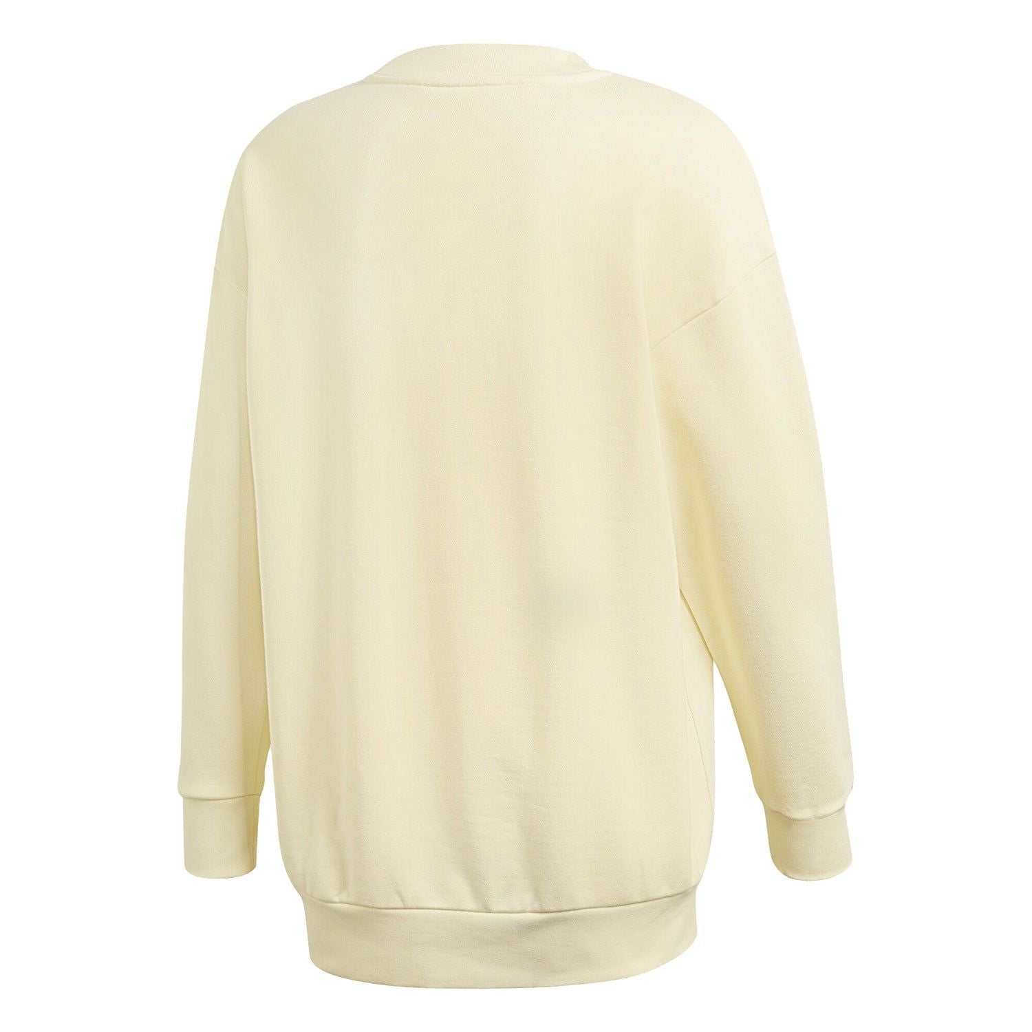 adidas Originals Oversize Trefoil Sweatshirt - Yellow - ViaductClothing - -
