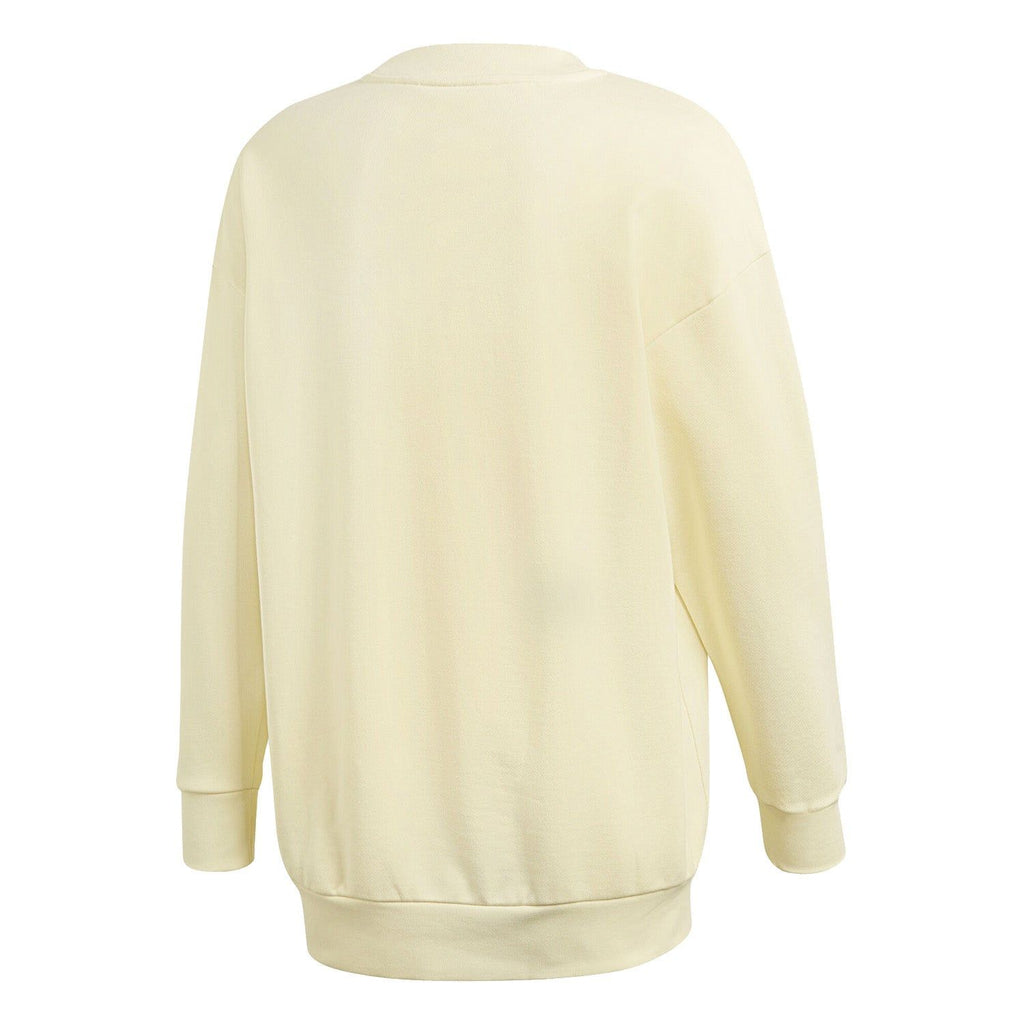 adidas Originals Oversize Trefoil Sweatshirt Yellow
