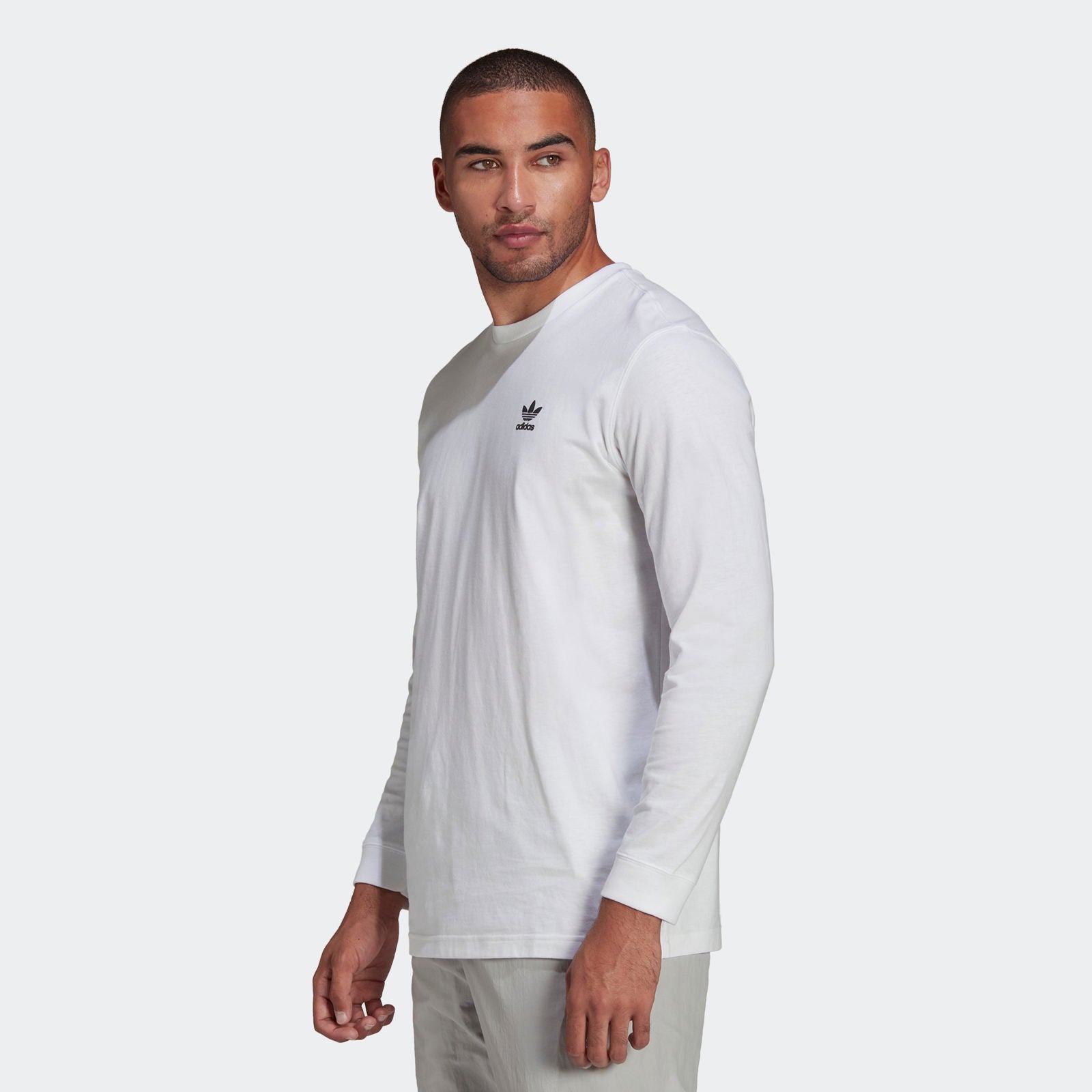adidas Originals Oztradamus Long Sleeve T-Shirt - White - ViaductClothing - -
