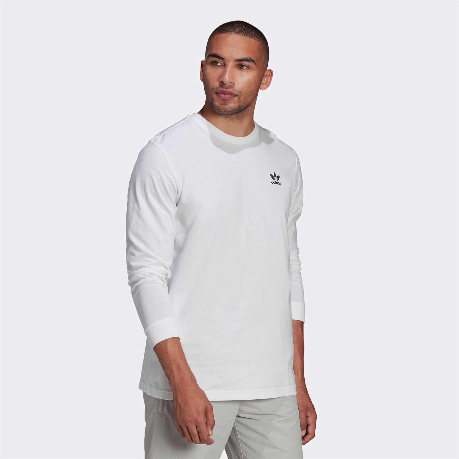 adidas Originals Oztradamus Long Sleeve T-Shirt - White - ViaductClothing - -