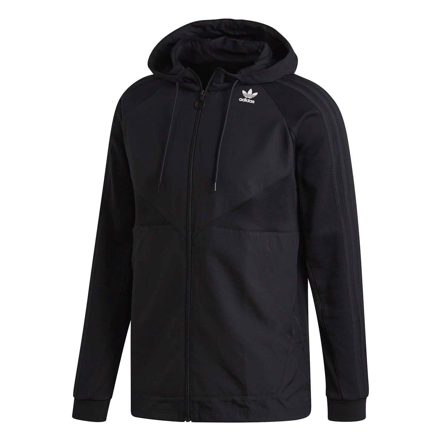 adidas Originals PT3 Full-Zip Windbreaker - Black - ViaductClothing - -