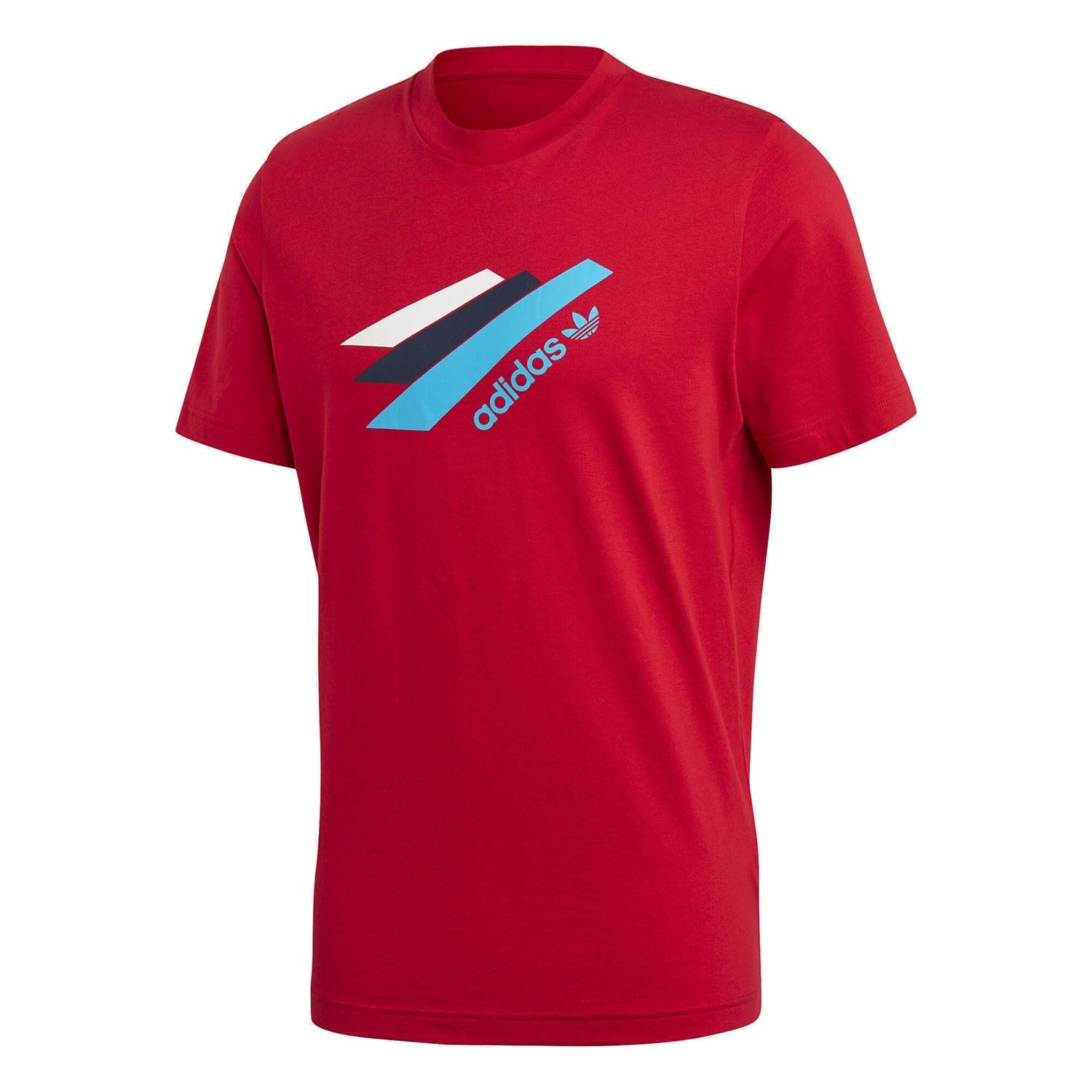 adidas Originals Palmeston T Shirt - Red - ViaductClothing - -