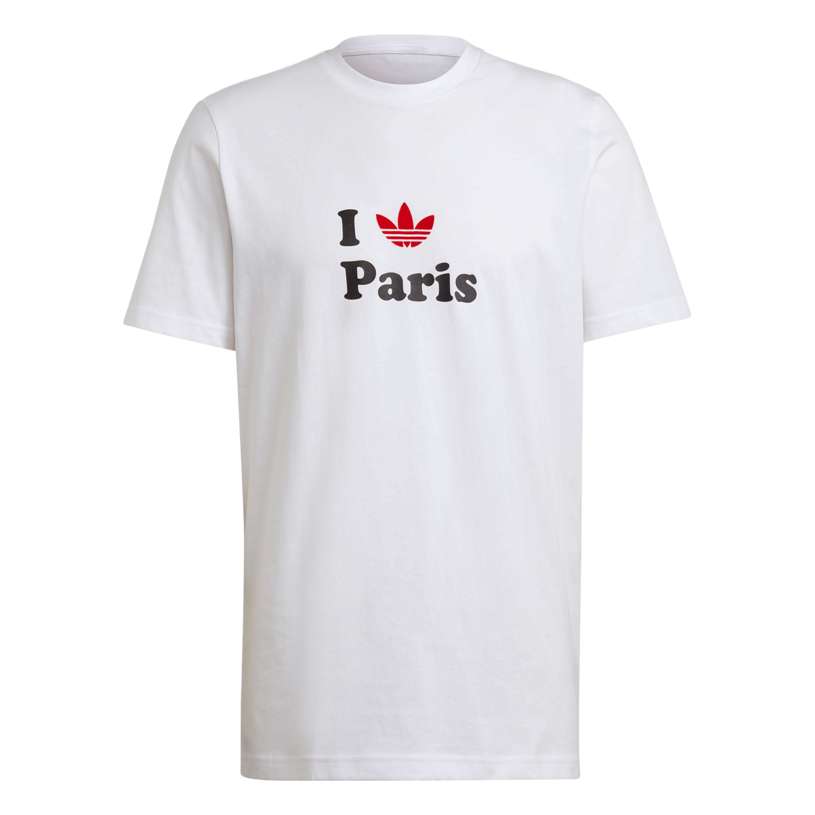 adidas Originals Paris Trefoil T-Shirt - White - ViaductClothing - -