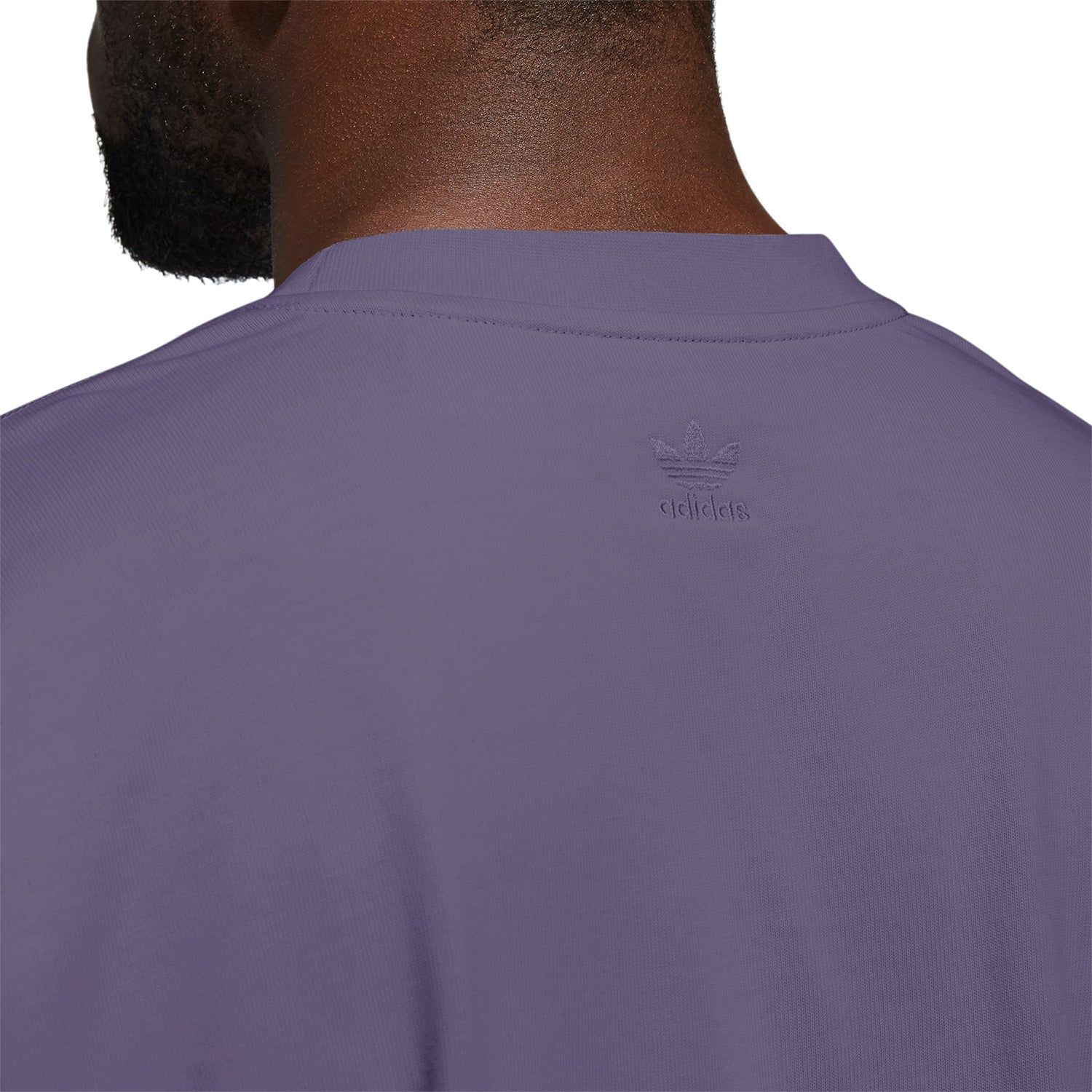 adidas Originals Pharrell Williams Basics T-Shirt - Tech Purple - ViaductClothing - -