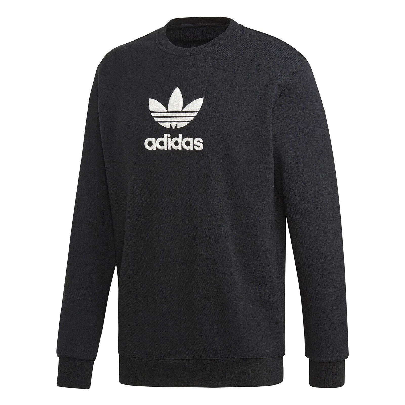 adidas Originals Premium Crew Sweatshirt - Black - ViaductClothing - -