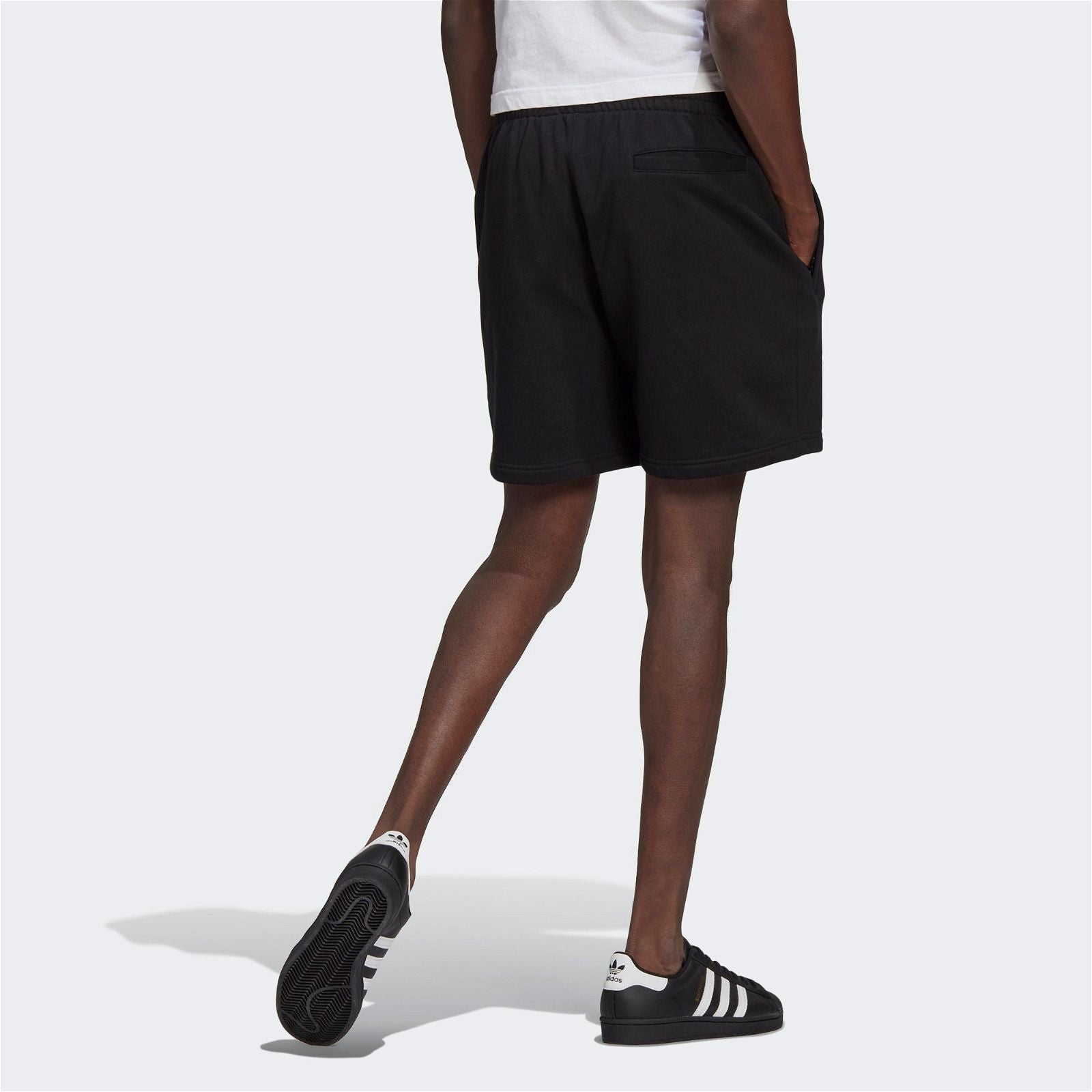 adidas Originals Premium Essentials Sweat Shorts - Black - ViaductClothing - -