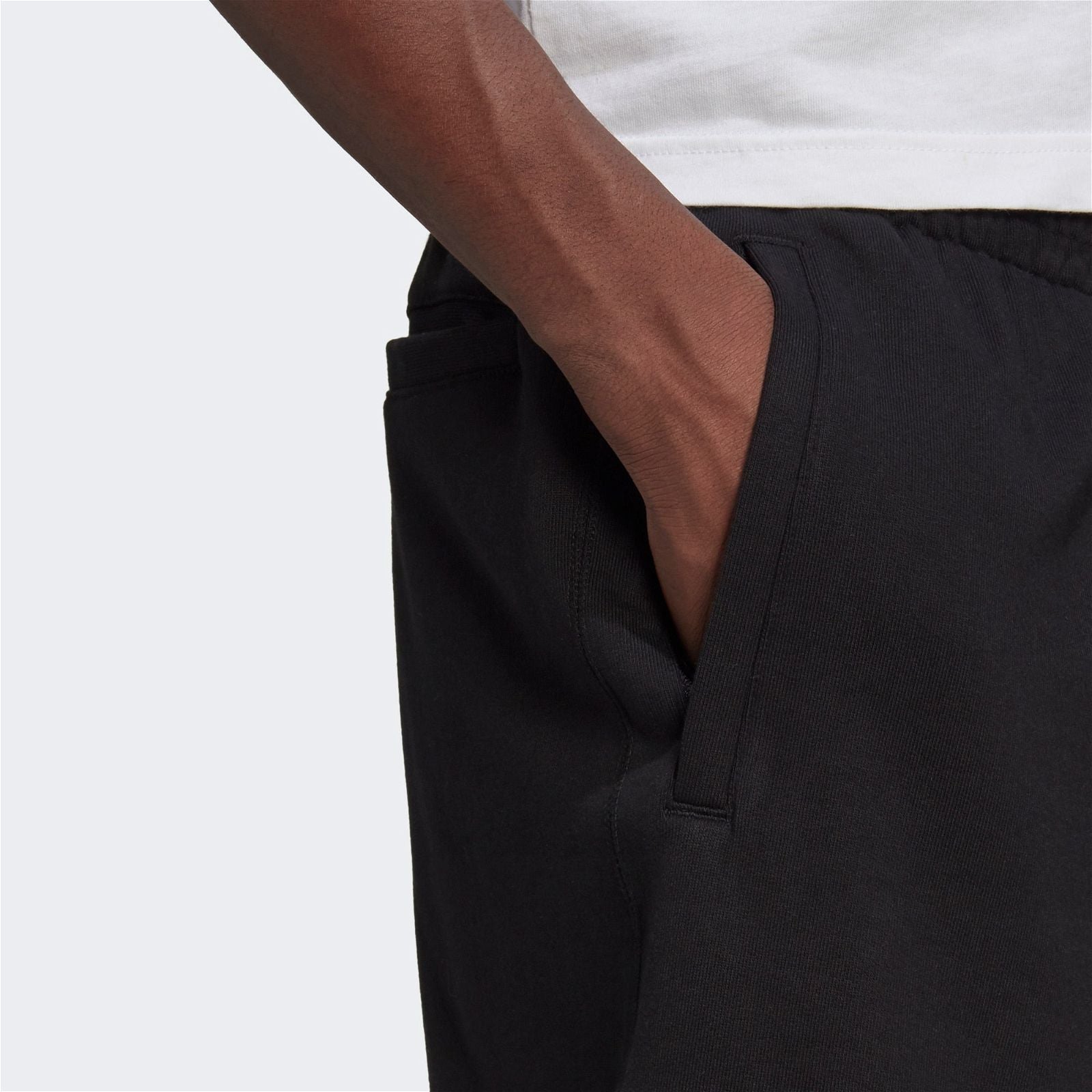 adidas Originals Premium Essentials Sweat Shorts - Black - ViaductClothing - -