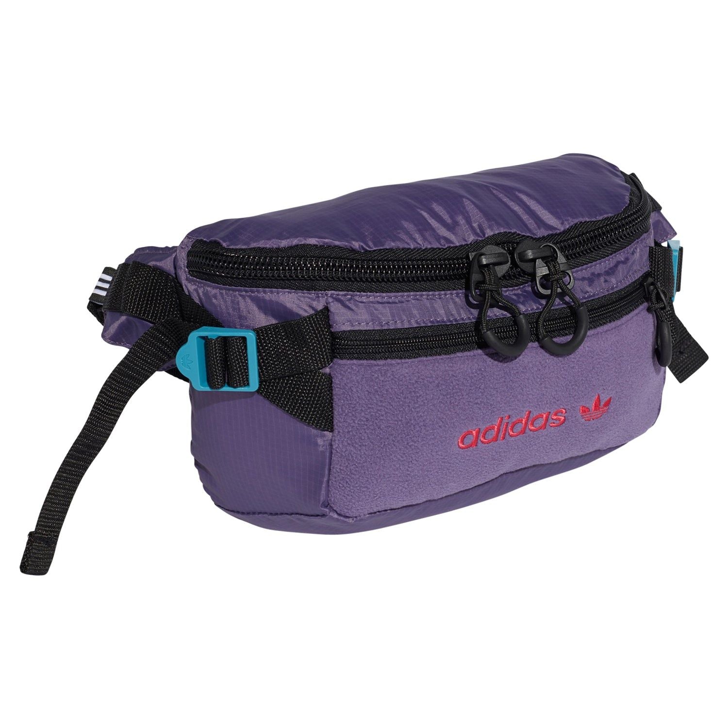 adidas Originals Premium Essentials Waist Bag - Purple - ViaductClothing - -