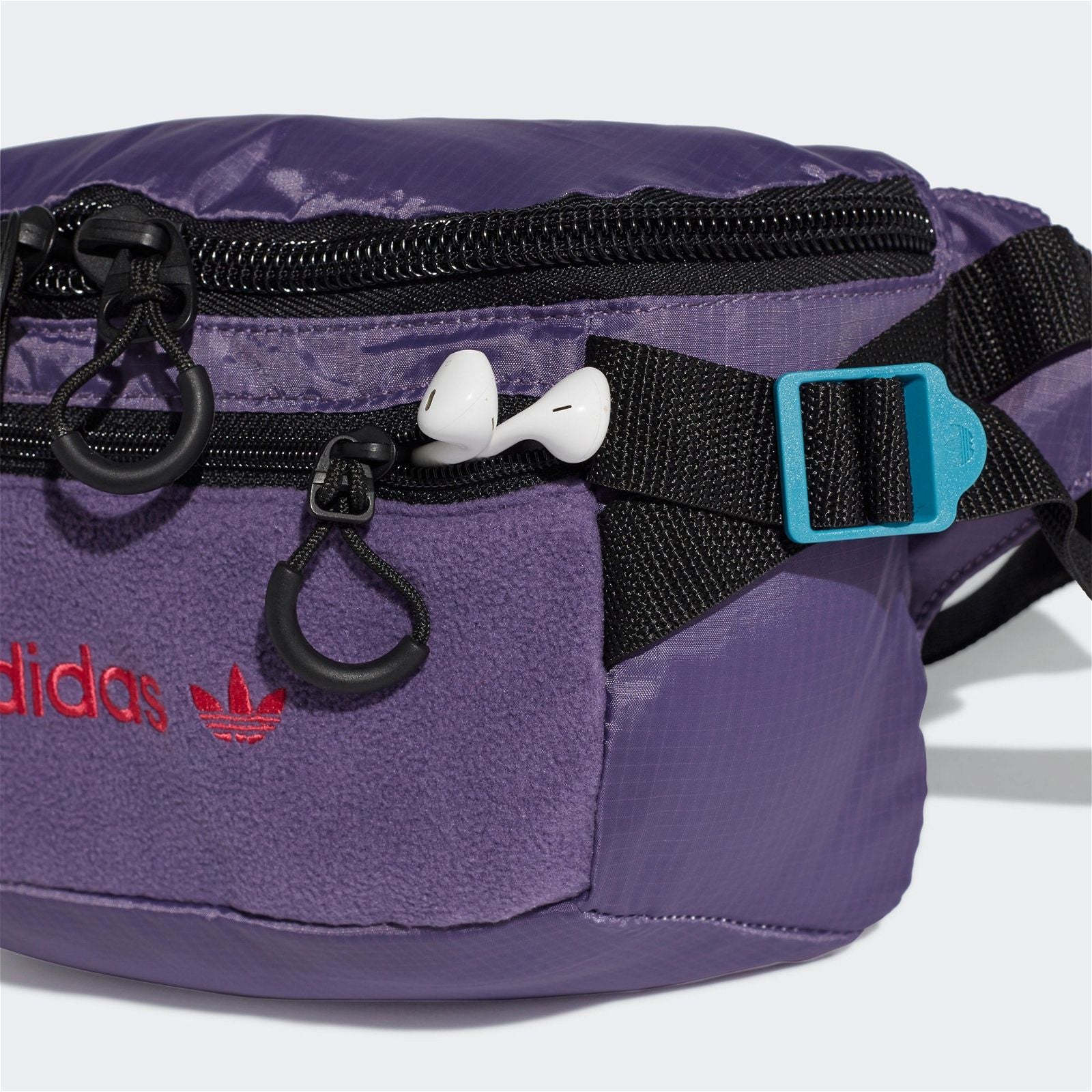 adidas Originals Premium Essentials Waist Bag - Purple - ViaductClothing - -
