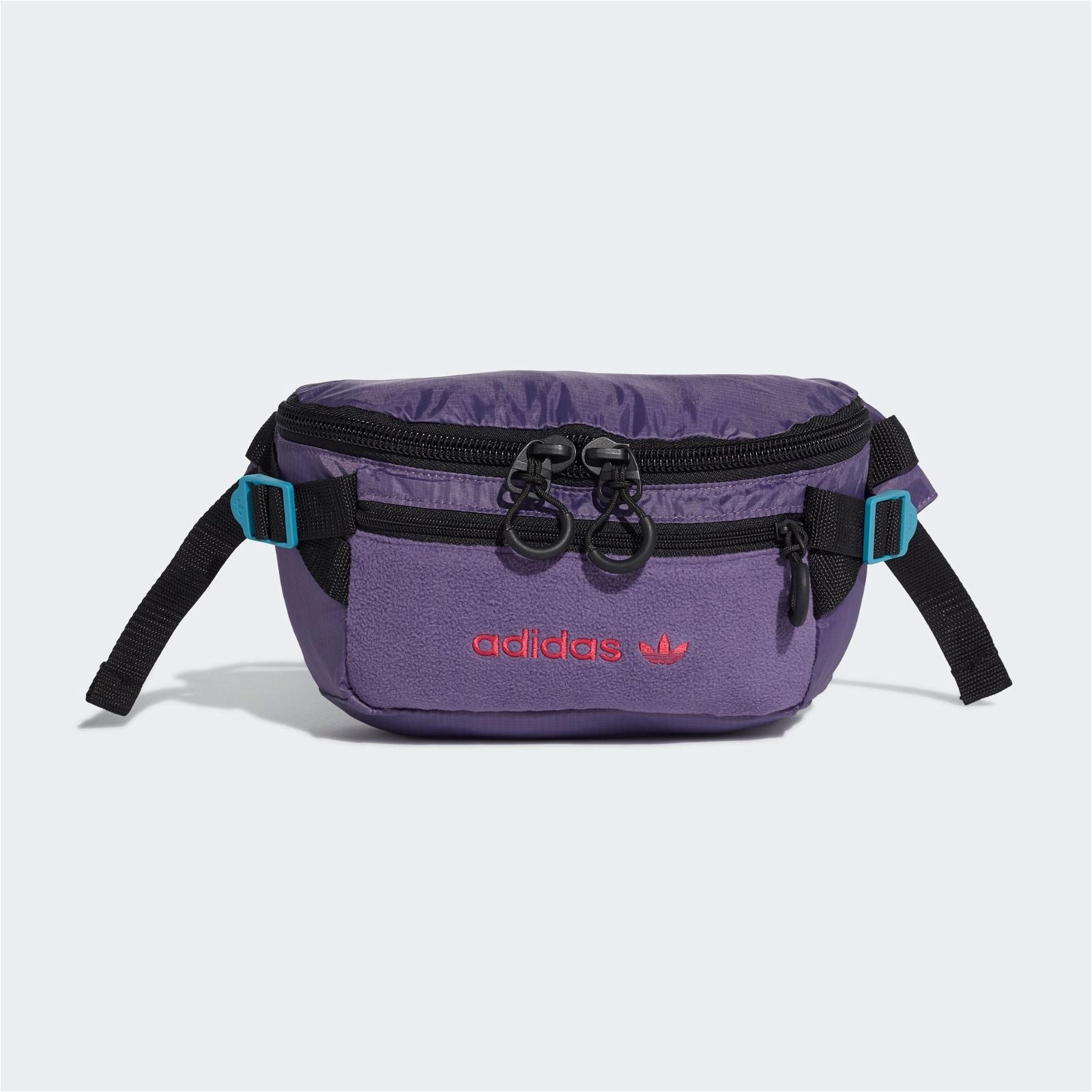 adidas Originals Premium Essentials Waist Bag - Purple - ViaductClothing - -