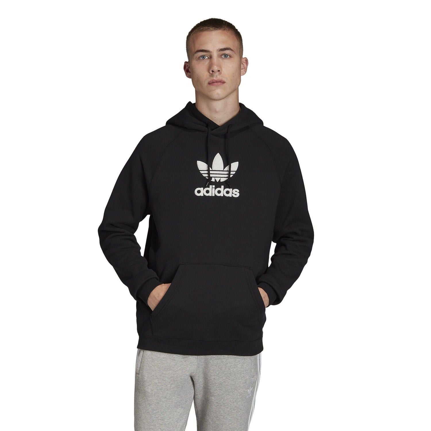 adidas Originals Premium Hoodie - Black - ViaductClothing - -