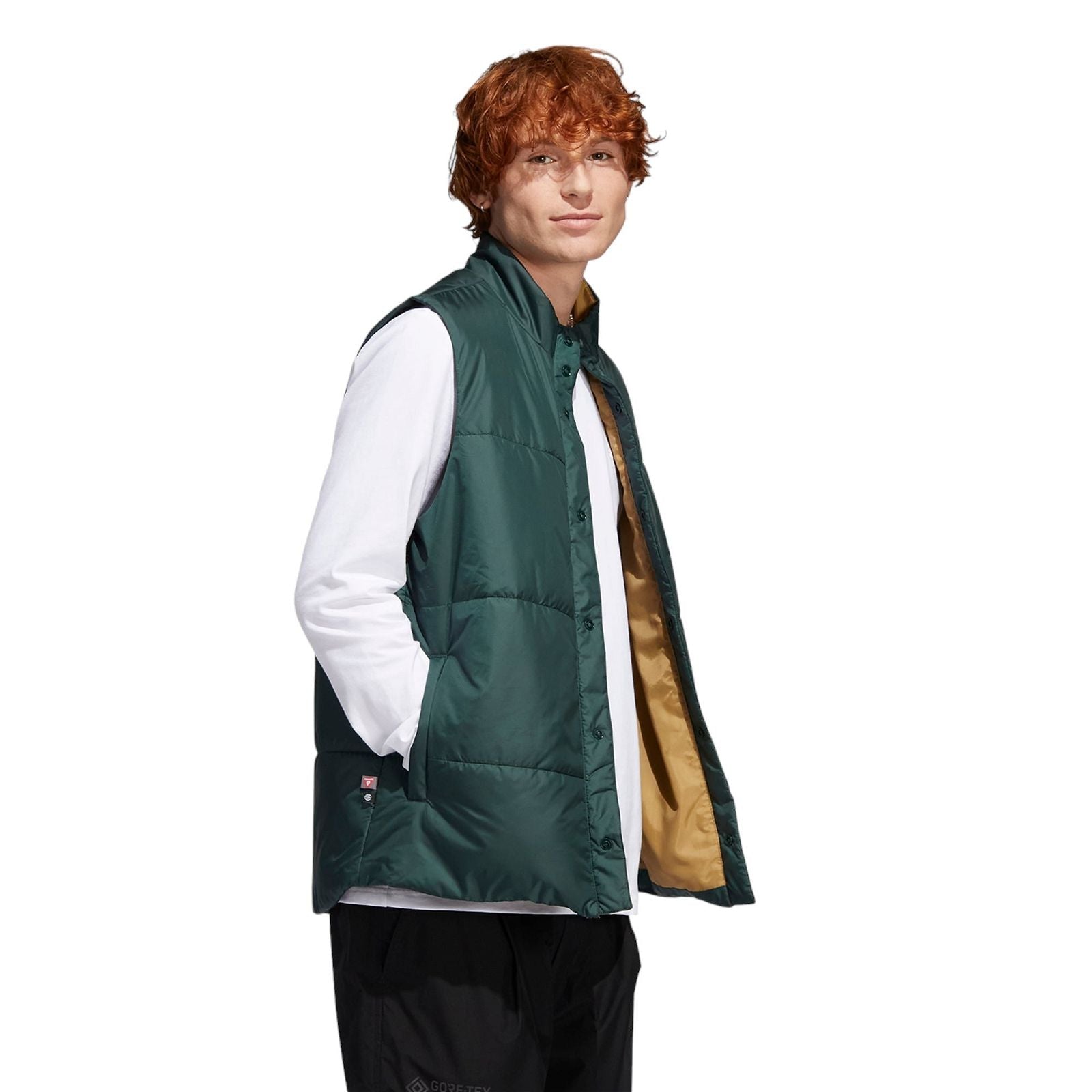 adidas Originals PrimaLoft Vest Gilet - Shadow Green - ViaductClothing - -