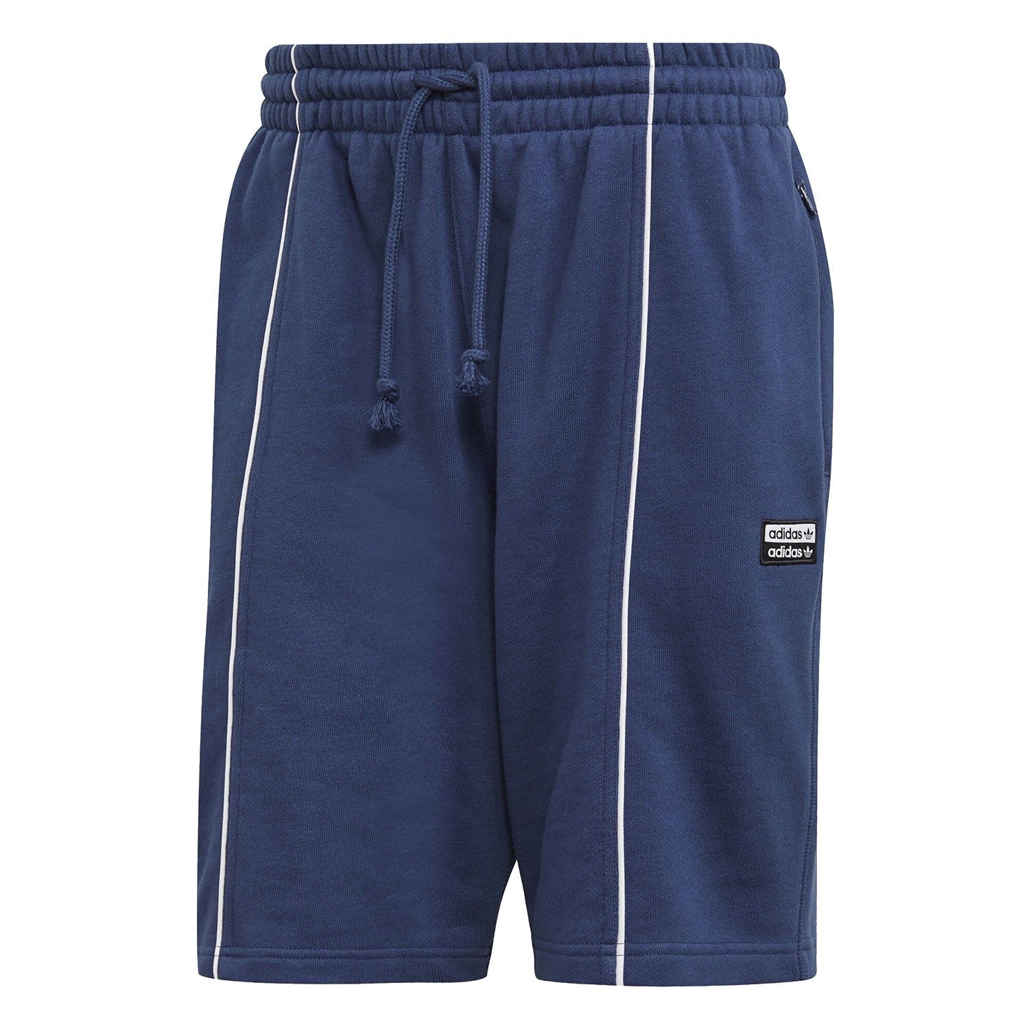 adidas Originals R.Y.V. Fleece Shorts - Navy - ViaductClothing - -
